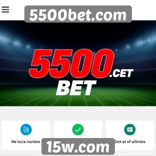 Promoções e bônus atrativos no 5500bet.com